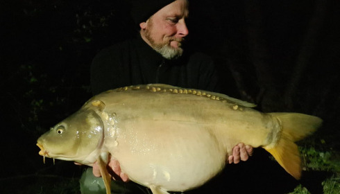 A carp from Grandes Cimes, Jan 2024