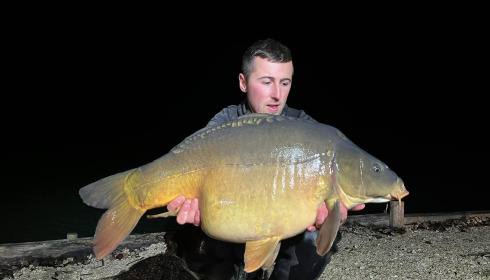 A carp from Grandes Cimes, Jan 2023