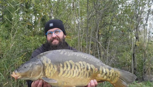 A carp from Grandes Cimes, Jan 2022