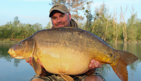 A 55 lb 1 oz fish from Grandes Cimes, Apr 2025