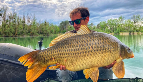 A carp from Grandes Cimes, Jan 2022