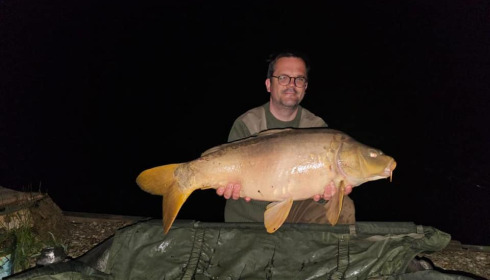 A carp from Grandes Cimes, Jan 2023