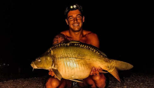 A carp from Grandes Cimes, Jan 2022
