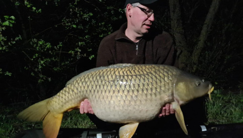 A carp from Grandes Cimes, Jan 2024