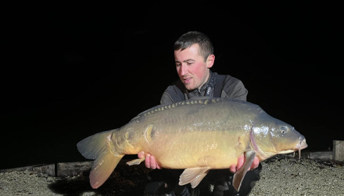 A carp from Grandes Cimes, Jan 2023