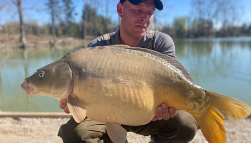 A carp from Grandes Cimes, Jan 2023