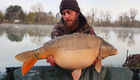 A carp from Grandes Cimes, Jan 2023