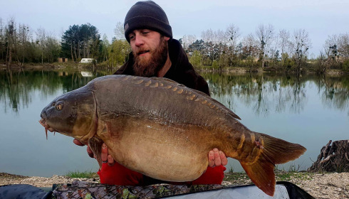 A carp from Grandes Cimes, Jan 2023