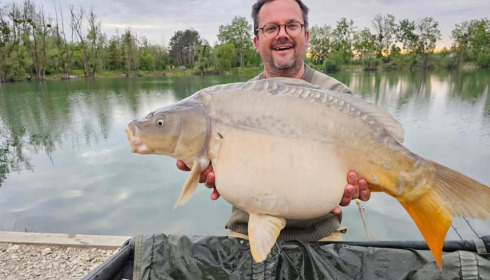 A carp from Grandes Cimes, Jan 2023