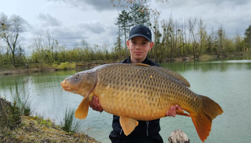 A carp from Grandes Cimes, Jan 2023