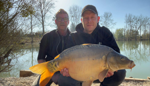 A carp from Grandes Cimes, Jan 2023