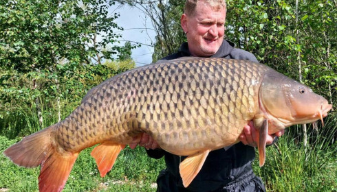 A carp from Grandes Cimes, Jan 2023
