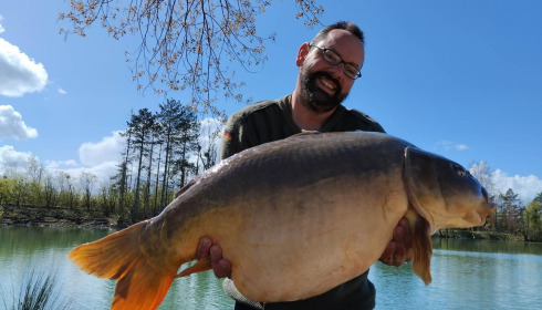 A carp from Grandes Cimes, Jan 2023