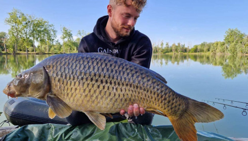 A carp from Grandes Cimes, Jan 2023
