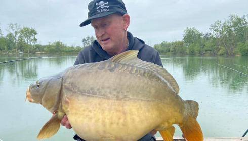 A carp from Grandes Cimes, Jan 2023