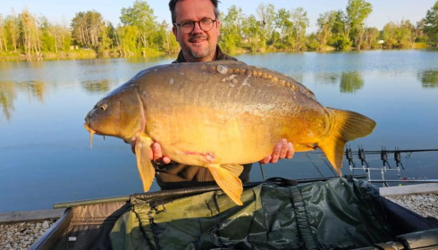 A carp from Grandes Cimes, Jan 2023