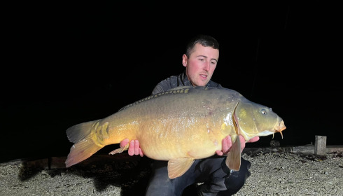 A carp from Grandes Cimes, Jan 2023