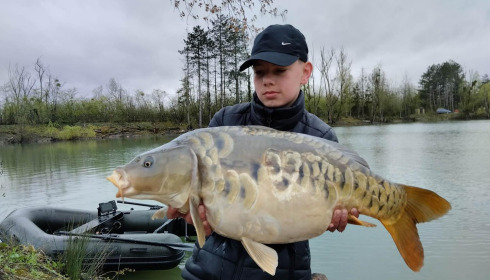 A carp from Grandes Cimes, Jan 2023