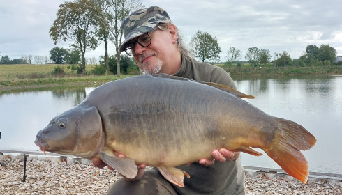 A carp from Heart Lake, Geoff Gillingwater, Sep 2023