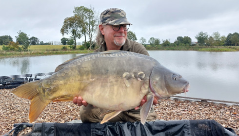 A carp from Heart Lake, Geoff Gillingwater, Sep 2023