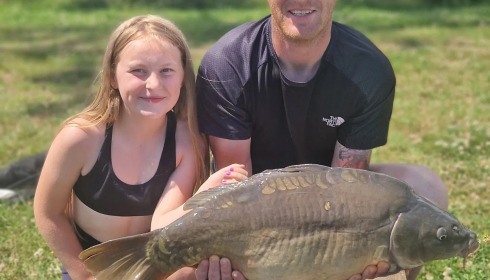 A fish from Heart Lake, Jul 2024