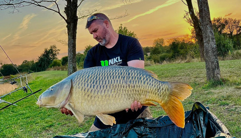 A carp from Heart Lake, Oct 2023