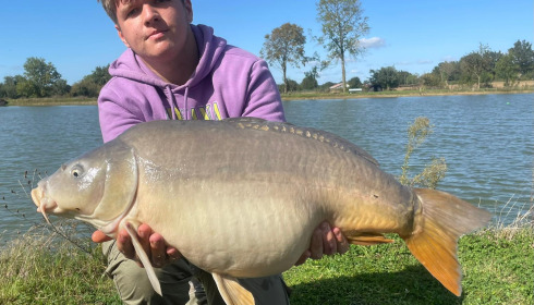 A carp from Heart Lake, Oct 2023