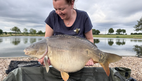 A carp from Heart Lake, Suzanna Bedford, Jun 2024