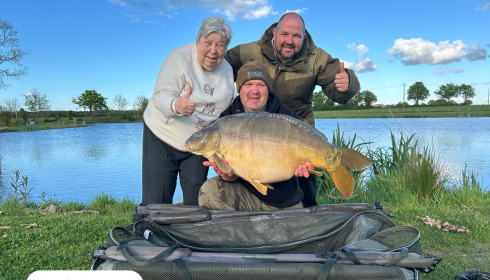 A fish from Heart Lake, Apr 2025