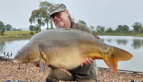 A carp from Heart Lake, Geoff Gillingwater, Sep 2023
