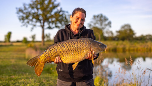 A carp from Heart Lake, Jun 2024