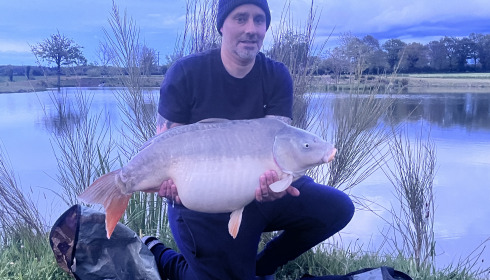 A 30 lb fish from Heart Lake, Mirrir, Apr 2024