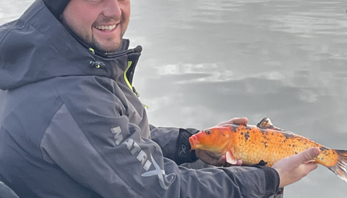 A carp from Heart Lake, Jamie Stebbings (Small Lake), Apr 2024