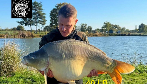 A 40 lb 2 oz fish from Heart Lake, Oct 2025
