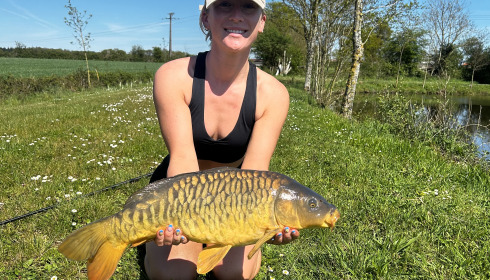 A carp from Heart Lake, Abigail Rogerson, Apr 2024