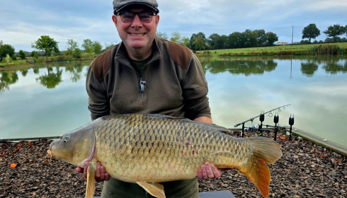A 36 lb fish from Heart Lake, Sep 2025