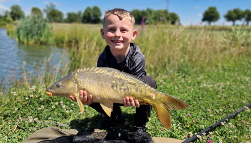 A fish from Heart Lake, Jul 2024