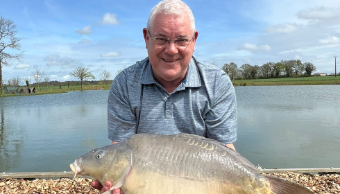 A 25 lb carp from Heart Lake, Peter Welford, Apr 2024