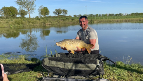 A 30 lb 12 oz carp from Heart Lake, Jamie Stebbings, Apr 2024