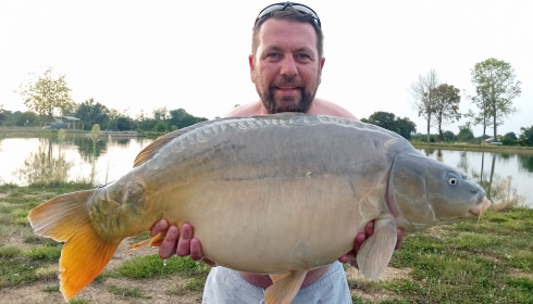 A 40 lb 4 oz carp from Heart Lake, James Richards, Sep 2023