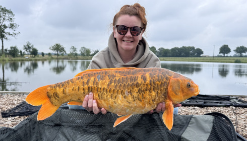 A carp from Heart Lake, Suzanna Bedford, Jun 2024