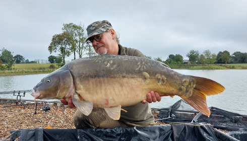 A carp from Heart Lake, Geoff Gillingwater, Sep 2023
