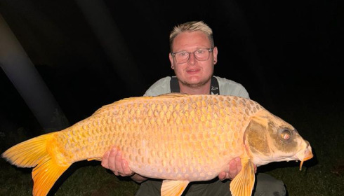 A carp from Heart Lake, Nov 2023
