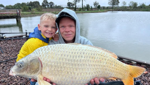 A carp from Heart Lake, Oct 2023