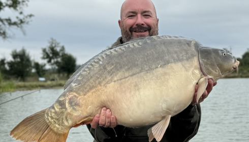A fish from Heart Lake, Dads pb 40.3lbs, Sep 2024