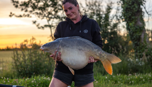 A carp from Heart Lake, Jun 2024