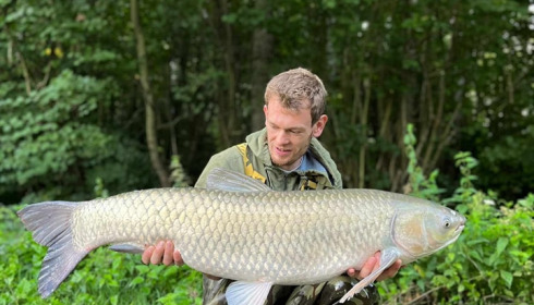 A grass carp from Jonchery 7, Aug 2023