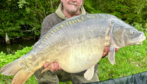 A 38 lb 4 oz fish from Jonchery 7, Mirror, Oct 2025