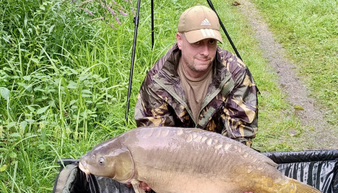 A 48 lb 6 oz fish from Jonchery 7, Stunning mirror, Aug 2024