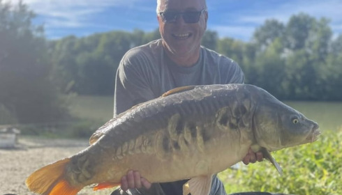A carp from Jonchery 7, Oct 2023